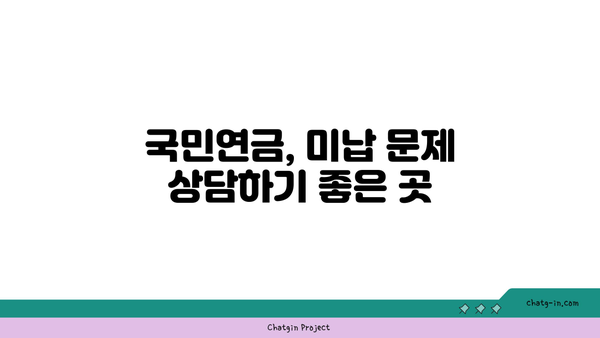 국민연금 미납 여부 확인과 해결책| 쉽게 알아보는 방법과 팁! | 국민연금, 미납 확인, 해결책