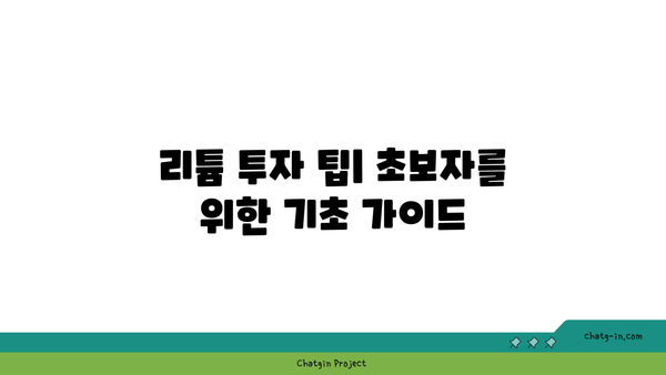 하이드로 리튬 투자 전략 분석 가이드 | 시장 동향, 투자 팁 및 위험 요소 평가