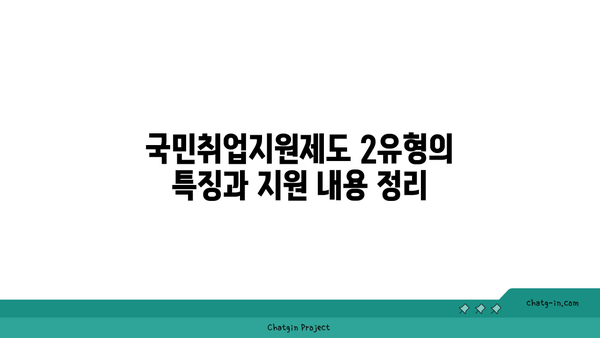 국민취업지원제도 1유형, 2유형 구직촉진수당 신청법과 차이점 완벽 가이드 | 구직촉진수당, 정부 지원, 취업 지원 제도