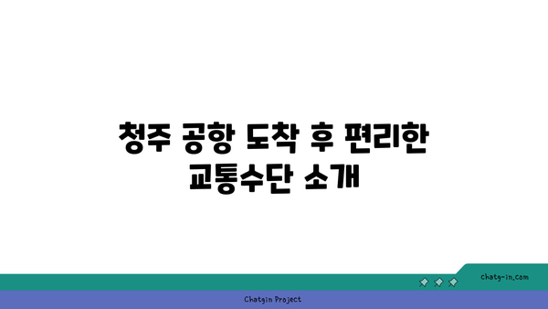 천안~청주 공항 버스전용차로 여행 기록과 팁