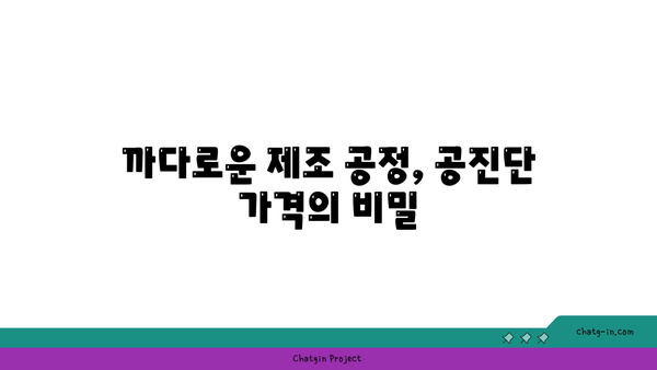 공진단, 왜 이렇게 비쌀까? | 고품질 재료와 까다로운 제조 공정의 비밀