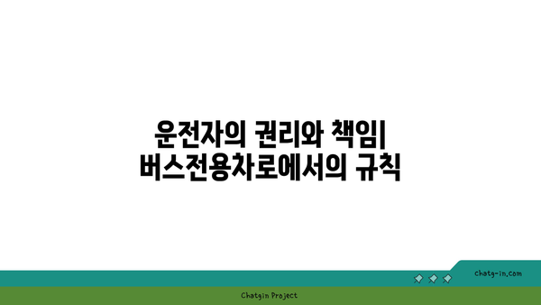 고속도로 버스전용차로 운행 중지 시간 및 단속 지역 파악