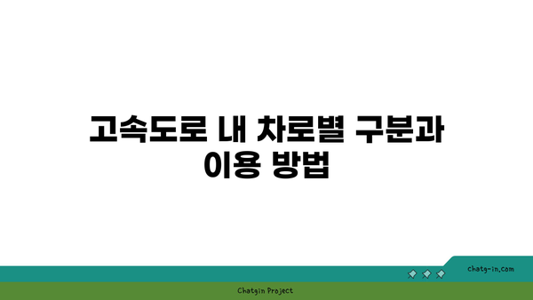 고속도로 버스전용차로 이용 시간 기준과 인원 정보