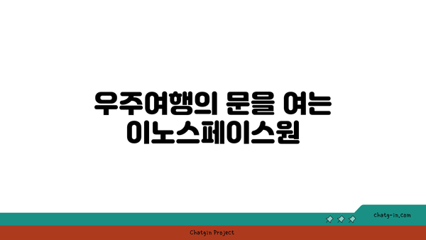 이노스페이스원| 미래 우주여행의 시작 | 우주여행, 민간 우주탐사, 이노스페이스원, 우주 관광