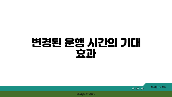 경부고속도로, 영동고속도로 버스전용차로 운행 시간 변경