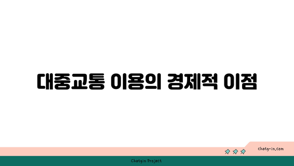 시내버스와 대중교통 이용 일상