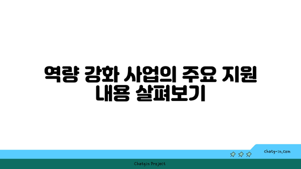 소상공인 역량 강화 사업 가이드 | 지원 내용 및 효과적인 신청 방법 알아보기