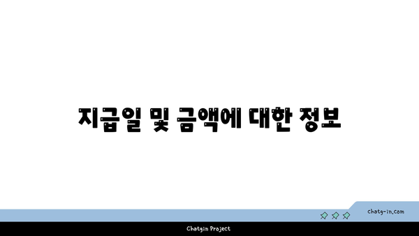 구직촉진수당 신청 방법: 자격, 지급일