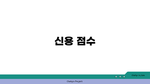 신용 점수