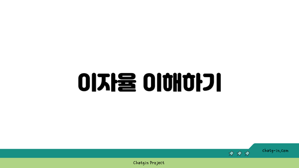 이자율 이해하기