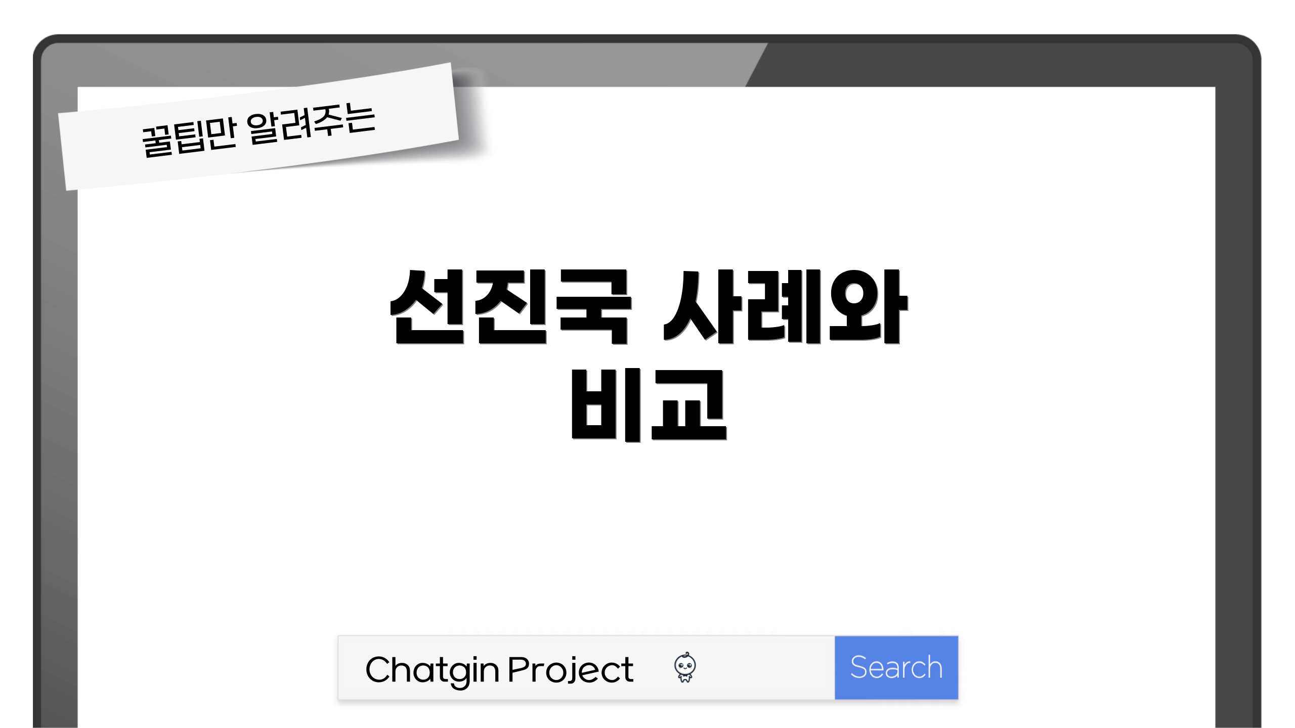 선진국 사례와 비교