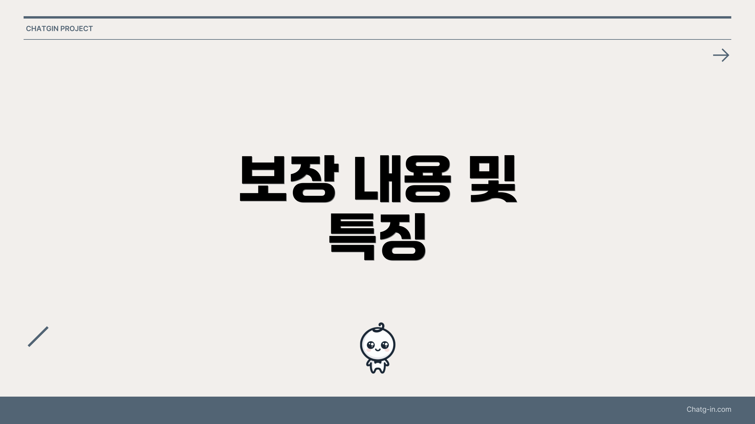 보장 내용 및 특징