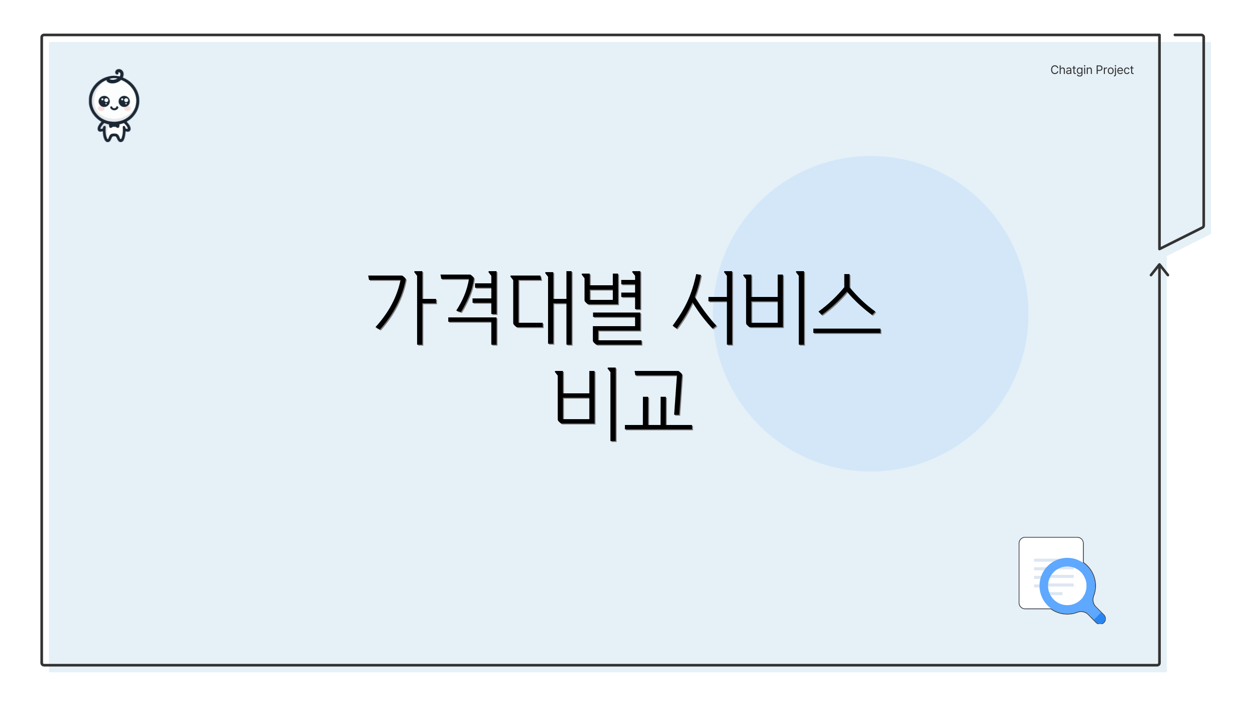 가격대별 서비스 비교