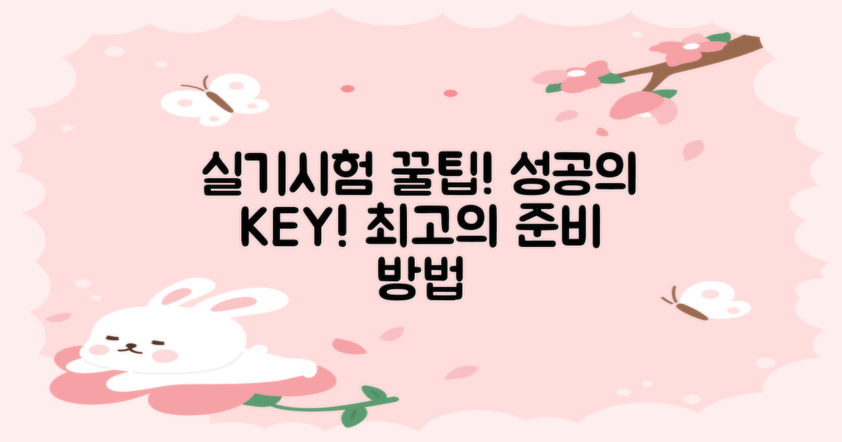 실기시험을 위한 팁