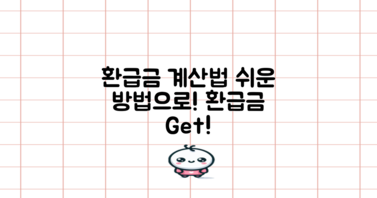 환급금 계산 방법 설명