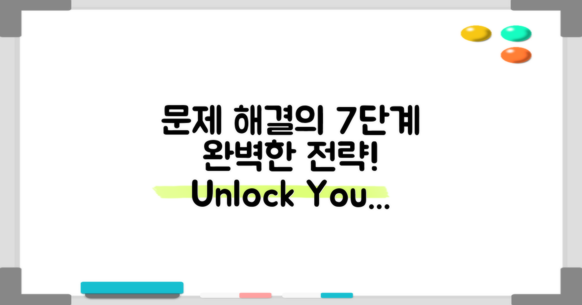 7단계 문제 해결 전략