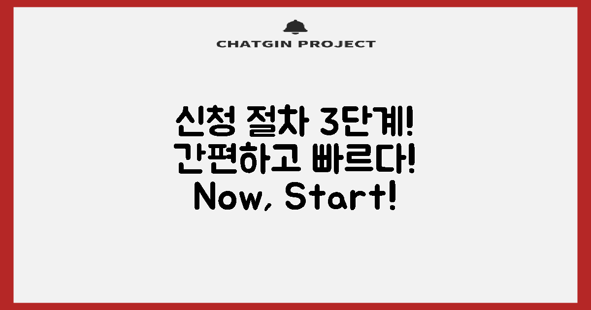 3단계 신청 절차