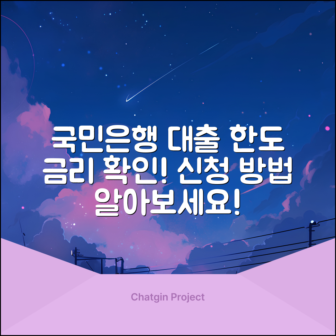 국민은행 새희망홀씨2 대출 한도와 금리, 신청 방법 안내