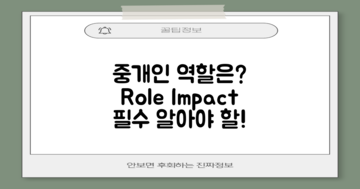 중개인의 역할은 무엇일까?