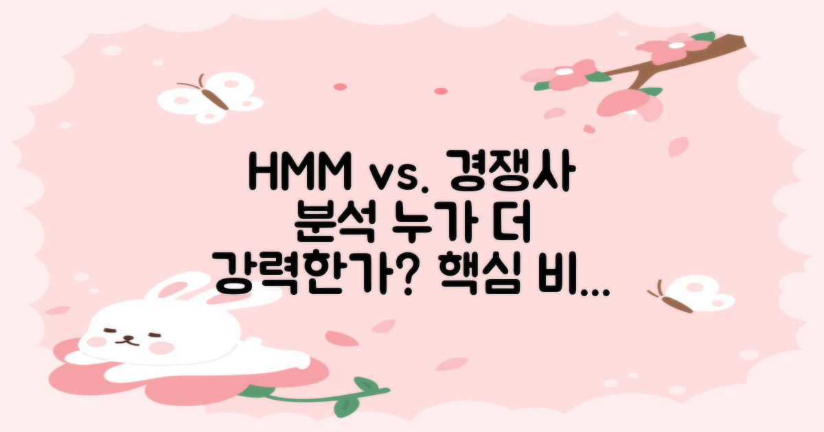 HMM vs 경쟁사 분석