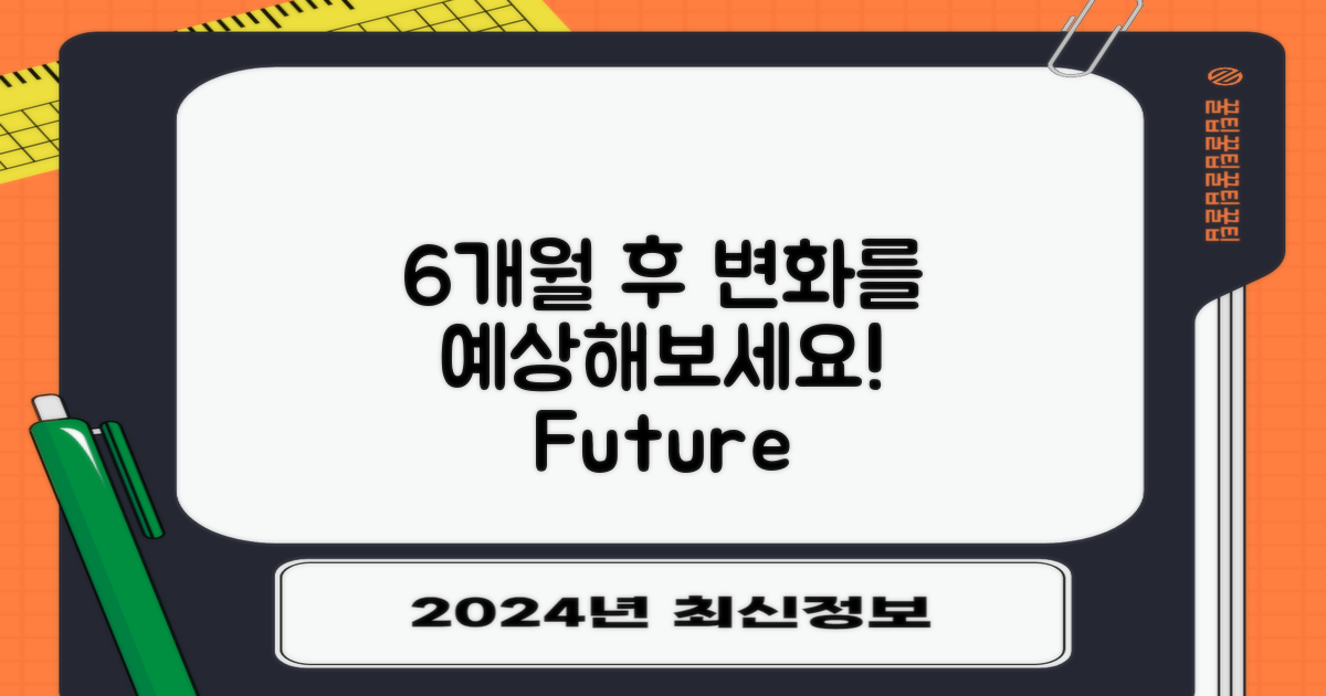 6개월 후 변화 전망