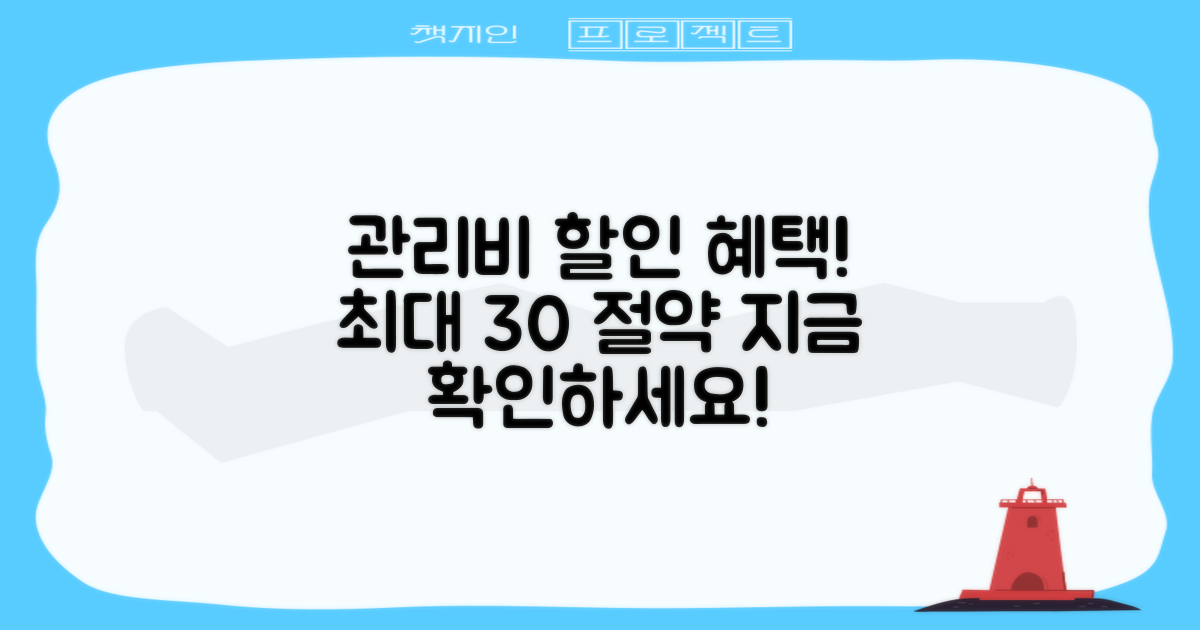 관리비 할인 혜택 개요