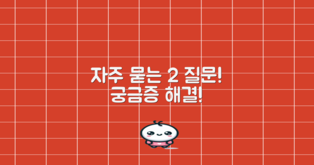 2가지 자주 묻는 질문
