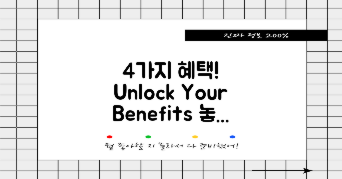 4가지 혜택 설명