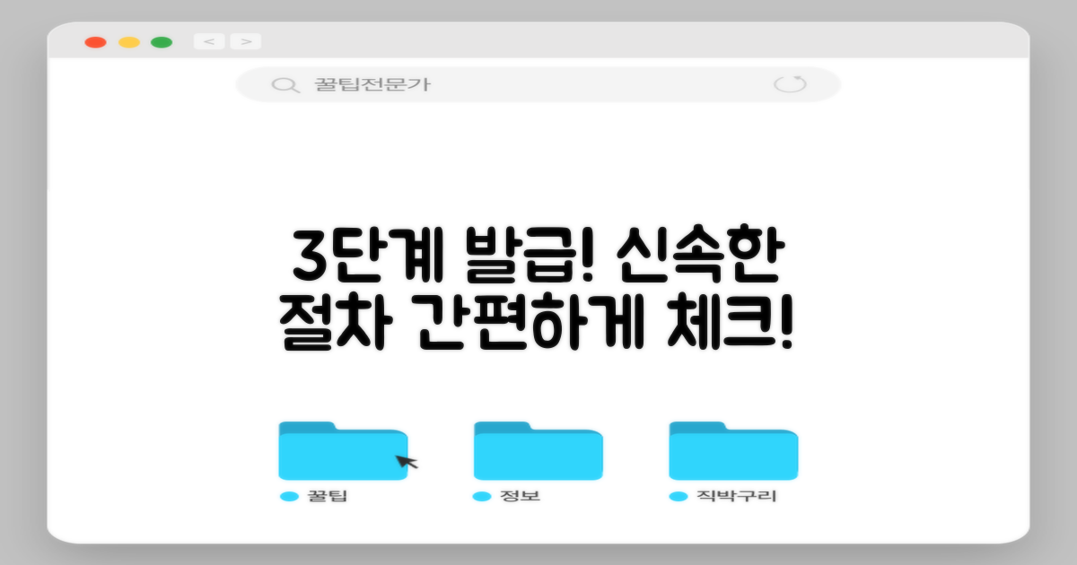 3단계 발급 절차