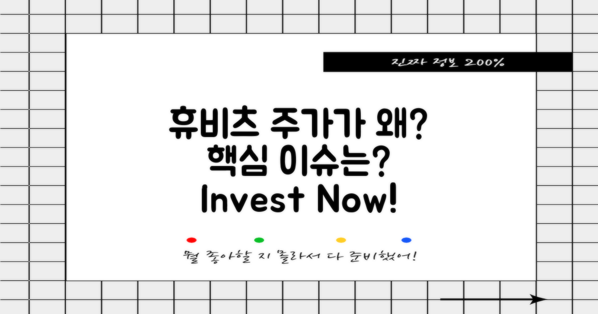 휴비츠 주가는 왜 중요한가?