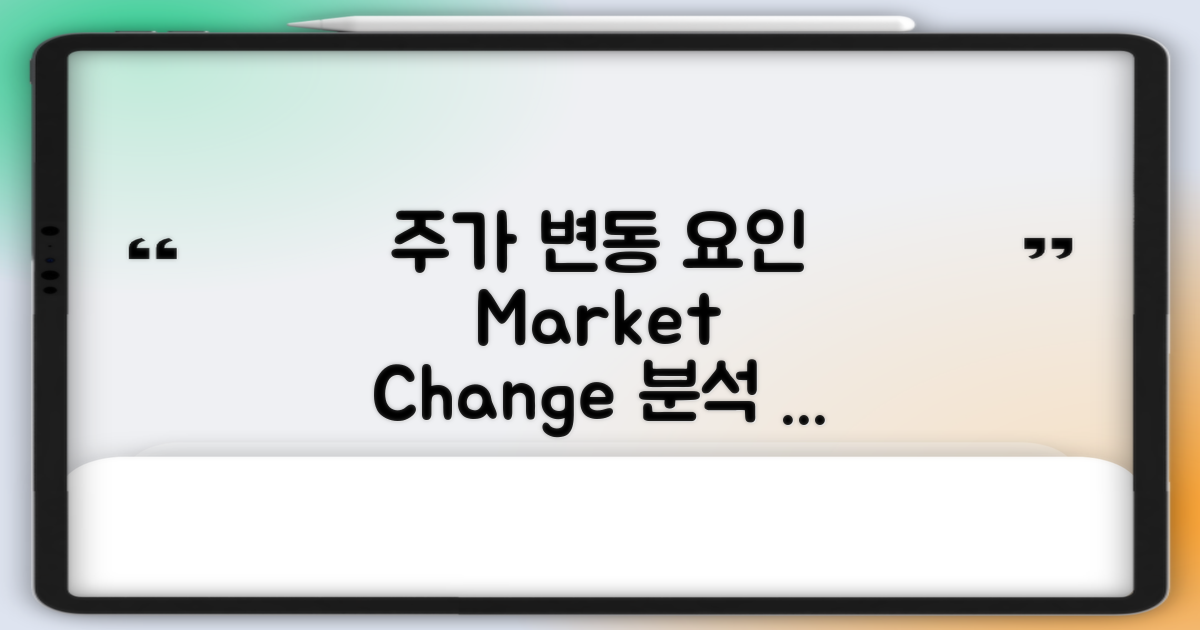 주가 변동 요인 탐색